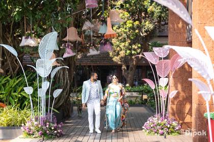 Aisle / Walkway — Pool Party decor — Alila Diwa Goa